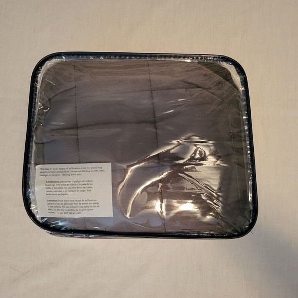 Hug Bud Weighted Blanket 41" X 60" 7lbs - No Cover Required, Couch Size Gray - Picture 3 of 3